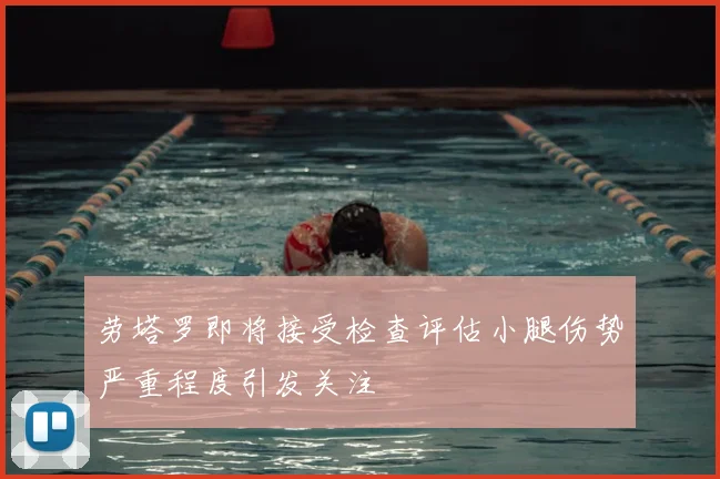 劳塔罗即将接受检查评估小腿伤势严重程度引发关注
